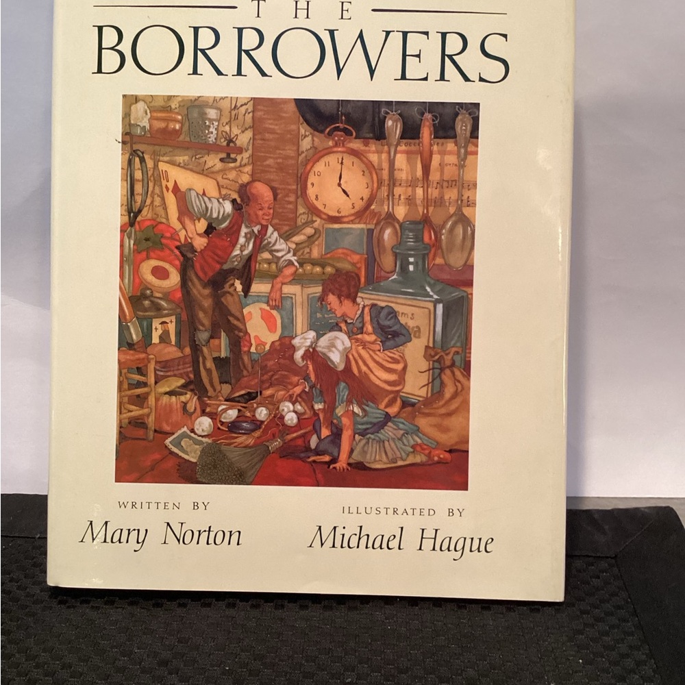 The Borrowers by Mary Norton, illustrated by Michael Hague, deluxe gift edition